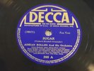 Adrian Rollini Sugar/Riverboat Shuffle 78 Jazz Hot Dance Decca 265 E/E+