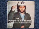 JOHN LENNON PLASTIC ONO BAND POWER TO THE PEOPLE 45  - STAR LABEL
