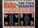 BEATLES - THE BEATLES VS. THE FOUR SEASONS- ORIGINAL MONO VEEJAY 1964 2LPS RARE