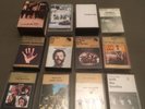 The Beatles Cassette X 12 Paper Labels Help, Let It Be, Abbey Road