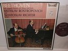SAL 3453-4 Beethoven The Complete Sonatas For Piano & Cello Richter Rostropovich