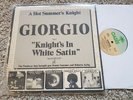 Giorgio Moroder - Knights in white satin/ I wanna funk with you 12'' Vinyl PROMO
