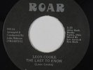 Modern Soul/Funk Boogie 45 - Leon Cooke - The Last To Know - Roar - mp3