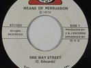 Sweet Soul 45 - Means Of Persuasion - One Way Street - C&J - mp3