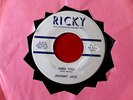 JOHNNY JACK  NEED YOU  RARE SILVER LABEL PRESS  RICKI 212  VG+  DOO WOP 45
