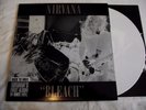 NIRVANA   BLEACH ** 2002 Re-issue SUB POP LP WHITE VINYL.