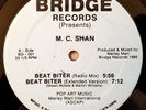 1986 - M.C. SHAN - BEAT BITER / THE BRIDGE - MARLEY MARL - ORIGINAL PRESSING