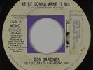 Crossover Soul 45 - Don Gardner - We're Gonna Make It Big - Master Five - promo
