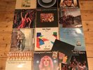 Vinyl LP’s18 Roxy Music Faces Skynyrd Jethro Tull Queen Elvis Bob Calvert REM