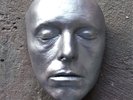 david bowie face cast mask life size the hunger 1983 (silver) - POST EARLY JAN