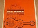 Monterey Folk Festival 1963 US Programme (Bob Dylan/Joan Baez/Dillards/Weavers)