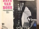 Folksinger by Dave Van Ronk 1967 Vinyl Prestige Records 1st Press Mono