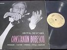 CONSTANTIN BOBESCU BOBESCO Pugnani Tartini Vitali LP Electrecord ECE 0351 ED1