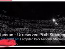 2 x  STANDING SATURDAY Ed Sheeran Tickets GLASGOW HAMPDEN 2nd June 2018