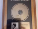 johnny hallyday - disque d or edition limitee - souvenirs souvenirs - neuf