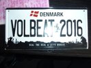 Volbeat - Denmark Autokennzeichen Metalblade Blechschild NEU