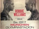 ROBBIE WILLIAMS 2017 MÜNCHEN - orig.Concert Poster -- Konzert Plakat  A1 NEU