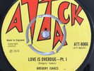 Gregory Isaacs Love Is Overdue Pt 1/ Pt 2   Attack  1974