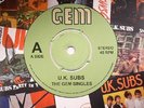 UK SUBS - The Gem Singles - Vinyl (gatefold 180 gram coloured vinyl LP)