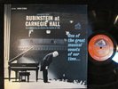 RUBINSTEIN at Carnegie Hall/RCA Victor Living Stereo SD 1st PRESS LP LSC-2605 NM