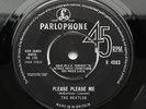 Beatles - Please Please Me - Rare UK 1964 4th Press Parlophone 45 *NEAR MINT*