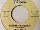 Chad Allan Ramonas Hourglass 45 Promo Mala 1968 Garage Psych