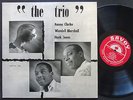 KENNY CLARKE HANK JONES WENDELL MARSHALL The Trio LP SAVOY MG-12023 US 1956 MONO