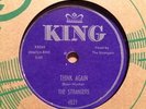 The STRANGERS - Think Again / Without A Friend   KING 4821 - 78rpm    Rare R&B