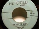 JOHNNY GEE & GEE MEN 45 If You'll be mine / You got the nerve NUCHILD rock  j128