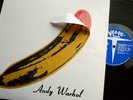 The Velvet Underground & Nico 1st US TORSO BLACK STICKER - GOOD + / EXC+