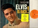 ELVIS PRESLEY elvis is back LP EX/EX- SF 5060 uk rca orange label rock 'n' roll