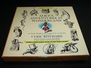 ALICE'S ADVENTURES IN WONDERLAND by Lewis Carroll;4 LP set;read by Cyril Richard