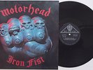 Motorhead - Iron Fist LP 1992 RUSSIA PRESS Lemmy Fast Eddie Philthy Motörhead