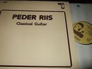 PEDER RIIS : CLASSICAL GUITAR AUDIOPHILE LP 1982 OPUS 3 SWEDEN