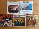 5 Singles  60er Jahre              THE  KINKS               mit Original-Cover