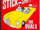 THE DUALS STICK SHIFT ULTRA-RARE ORIG '63 SUE MONO LP w/MEGA-RARE CARTOON COVER