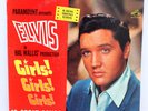 LP: Elvis Presley - Girls  Girls  Girls  USA Living Stereo, US Original Black L.