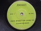 JOAN JETT & THE BLACKHEARTS - Rare/ Unknown THAILAND JUKEBOX 45 RPM