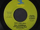 BILL SUMMERS & SUMMERS HEAT: Don't Fade Away / Mono 45 (dj, midtempo Modern Sou