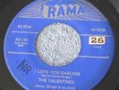 THE VALENTINES 45 