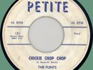 FLINTS Chickie Chop Chop / Over the Ocean 45rpm Petite 1958 doo-wop