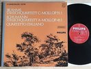 QUARTETTO ITALIANO string quartets BRAHMS SCHUMANN 1stPress PHILIPS MINT
