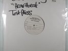 CHRIS AND COSEY Heartbeat NEAR MINT WHITE LABEL TEST PRESS VINYL/Wax Trax Recs