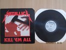 Metallica ?– Kill 'Em All VERY EARLY MEGAFORCE US PRESS 1983 MRI069 SILVER LABEL