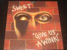Sweet rare '76 1st press LP Give Us A Wink on RCA  EX+  ** GLAM ROCK KILLER