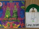 The Lime Spiders ?– The Cave Comes Alive LP + green US tour 7