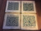 Old and New Testament RSV, Alexander Scourby, ABS Record, Braille 16 2/3 rpm