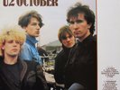 U2  October Vinyl Australia 1981 LP Record