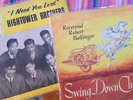2 black gospel spiritual LP  Records Ballinger HIGHTOWER BROTHERS