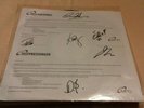 the VIBRATORS. FULLY SIGNED. Vinyl test pressing. PAST PRESENT INTO THE FUTURE